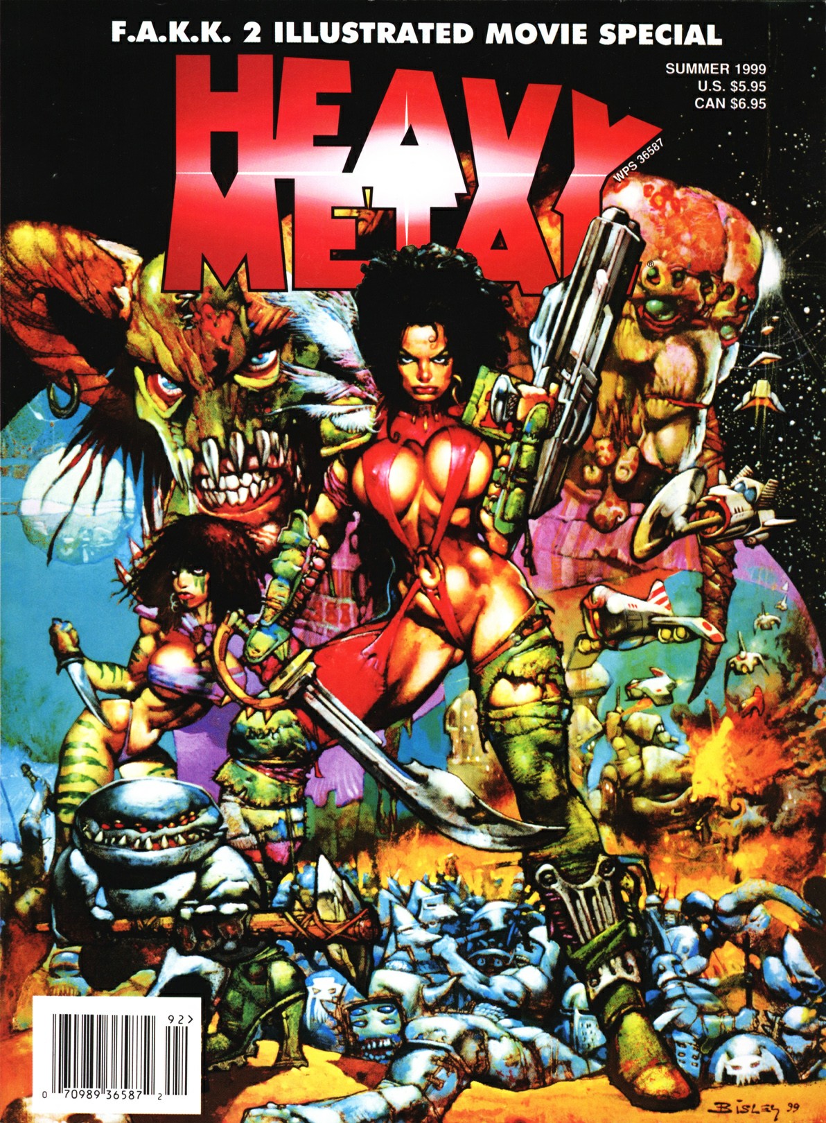 Fantastic Artwork of Heavy Metal Magazine