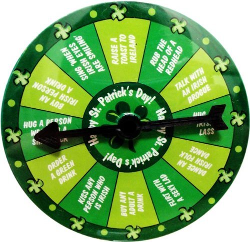 <a href="http://www.amazon.com/gp/product/B004PZ6CZ8/ref=as_li_qf_sp_asin_tl?ie=UTF8&camp=1789&creative=9325&creativeASIN=B004PZ6CZ8&linkCode=as2&tag=ebaumsworld0f-20" target="_blank">St. Patrick's Day Pin & Spin Drinking Game. Buy it: $3.99</a><img src="http://www.assoc-amazon.com/e/ir?t=ebaumsworld0f-20&l=as2&o=1&a=B004PZ6CZ8" width="1" height="1" border="0" alt="" style="border:none !important; margin:0px !important;" />