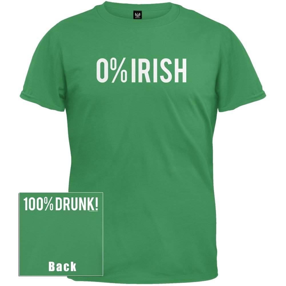 <a href="http://www.amazon.com/gp/product/B0037LISC6/ref=as_li_qf_sp_asin_tl?ie=UTF8&camp=1789&creative=9325&creativeASIN=B0037LISC6&linkCode=as2&tag=ebaumsworld0f-20" target="_blank">0% Irish 100% Drunk T-Shirt. Buy it: $14.95</a><img src="http://www.assoc-amazon.com/e/ir?t=ebaumsworld0f-20&l=as2&o=1&a=B0037LISC6" width="1" height="1" border="0" alt="" style="border:none !important; margin:0px !important;" />