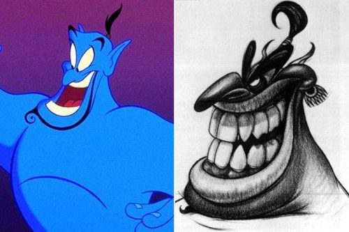 Genie from "Aladdin", 1992