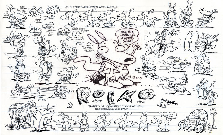 Rocko from "Rocko's Modern Life", 1993-1996