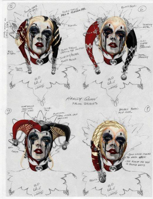 arkham asylum early concept art - Harley