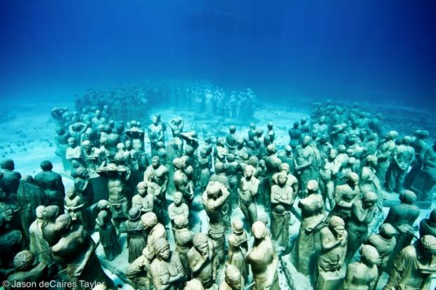 "The Silent Evolution" by Jason deCaires Taylor