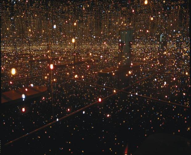 "Fireflies on the Water" by Yayoi Kusama