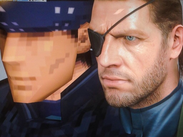Solid Snake from the <i>Metal Gear</i> series, 1998 and 2004