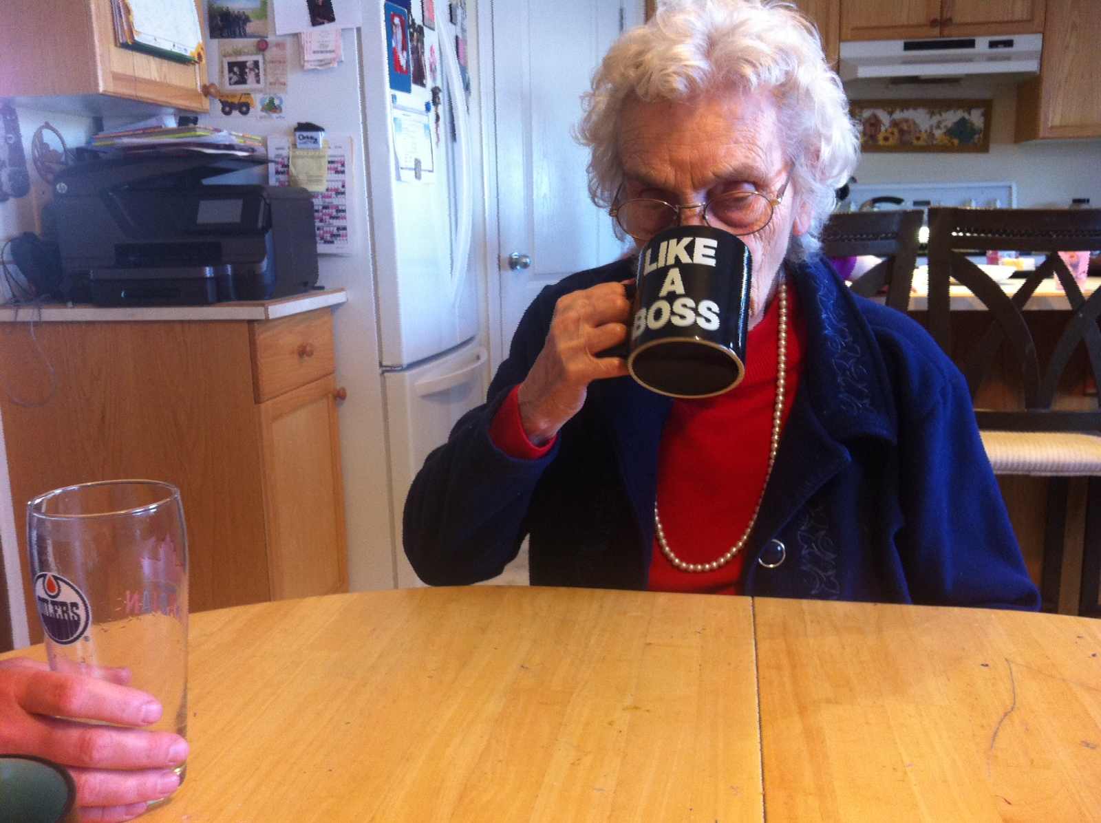 How grandma drinks it