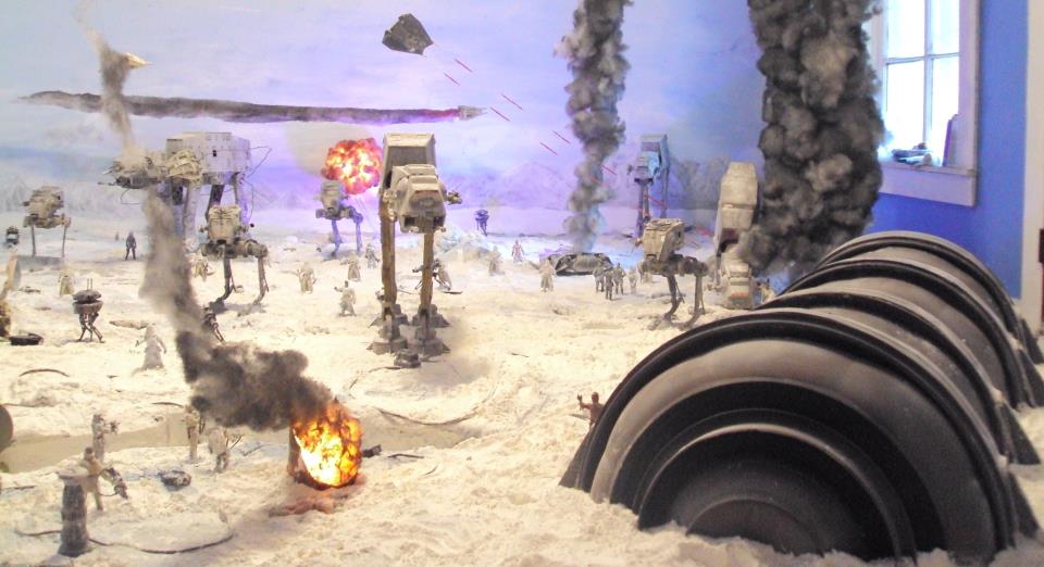 battle of hoth diorama