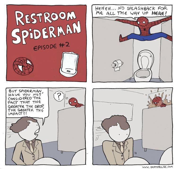 17 Things You Never Thought About Superheroes Using The Loo