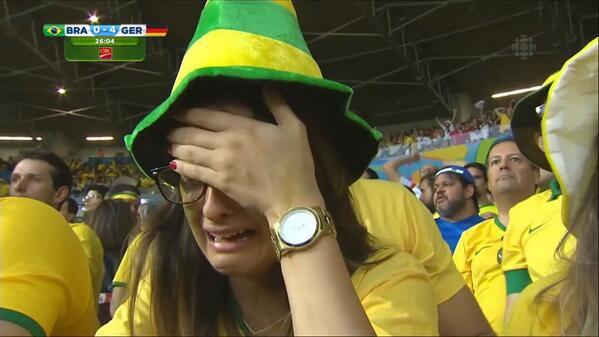 13 Brazilian Soccer Fans Grieving Like The World is Ending