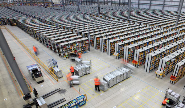 In the 2003 holiday season, Amazon processed 1 million shipments in a single day.