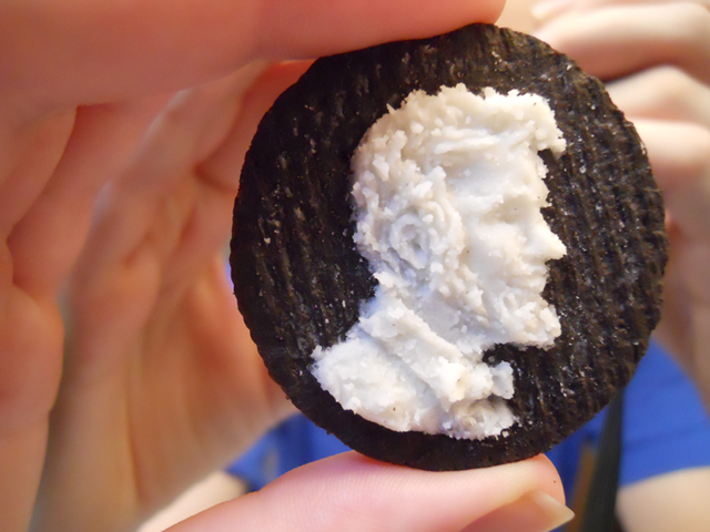 Oreo’s slogan has changed over time. 1950: "Oh!, Oh! Oreo!," 1980: "For the Kid in All of Us," 1982: "America's Best Loved Cookie," 1982: "The One and Only," 1986: "Who’s The Kid with the Oreo Cookie?," 1990: "Oreo, The Original Twister," 2004: "Milk’s Favorite Cookie."