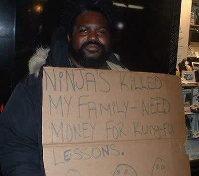 12 Of The Best Homeless Signs You Will Ever See