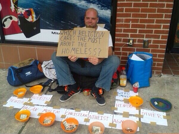 12 Of The Best Homeless Signs You Will Ever See