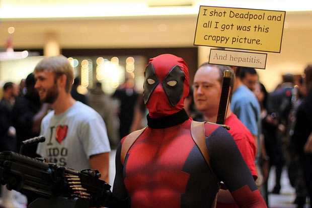 Deadpool is known as the "Merc with a Mouth" ...and for good reason.