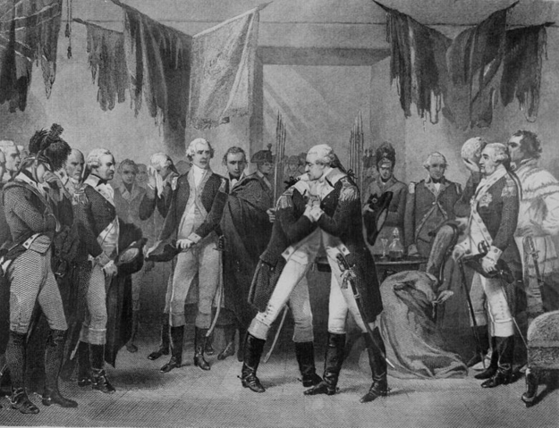 George Washington had a going away party that included 55 guests. Their bar tab included 60 bottles of claret, 22 bottles of porter, 12 bottles of beer, 54 bottles of Madeira, eight of whiskey, eight of hard cider, and 7 bowls of alcoholic punch.