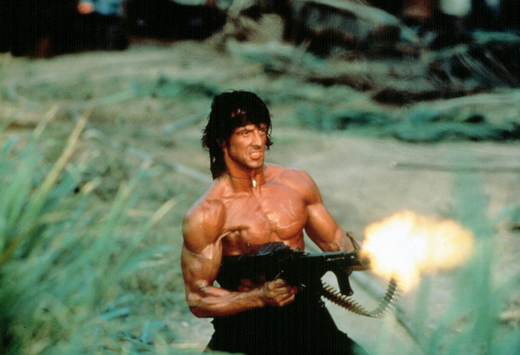 1 person died in the first Rambo movie, and it was accidental.