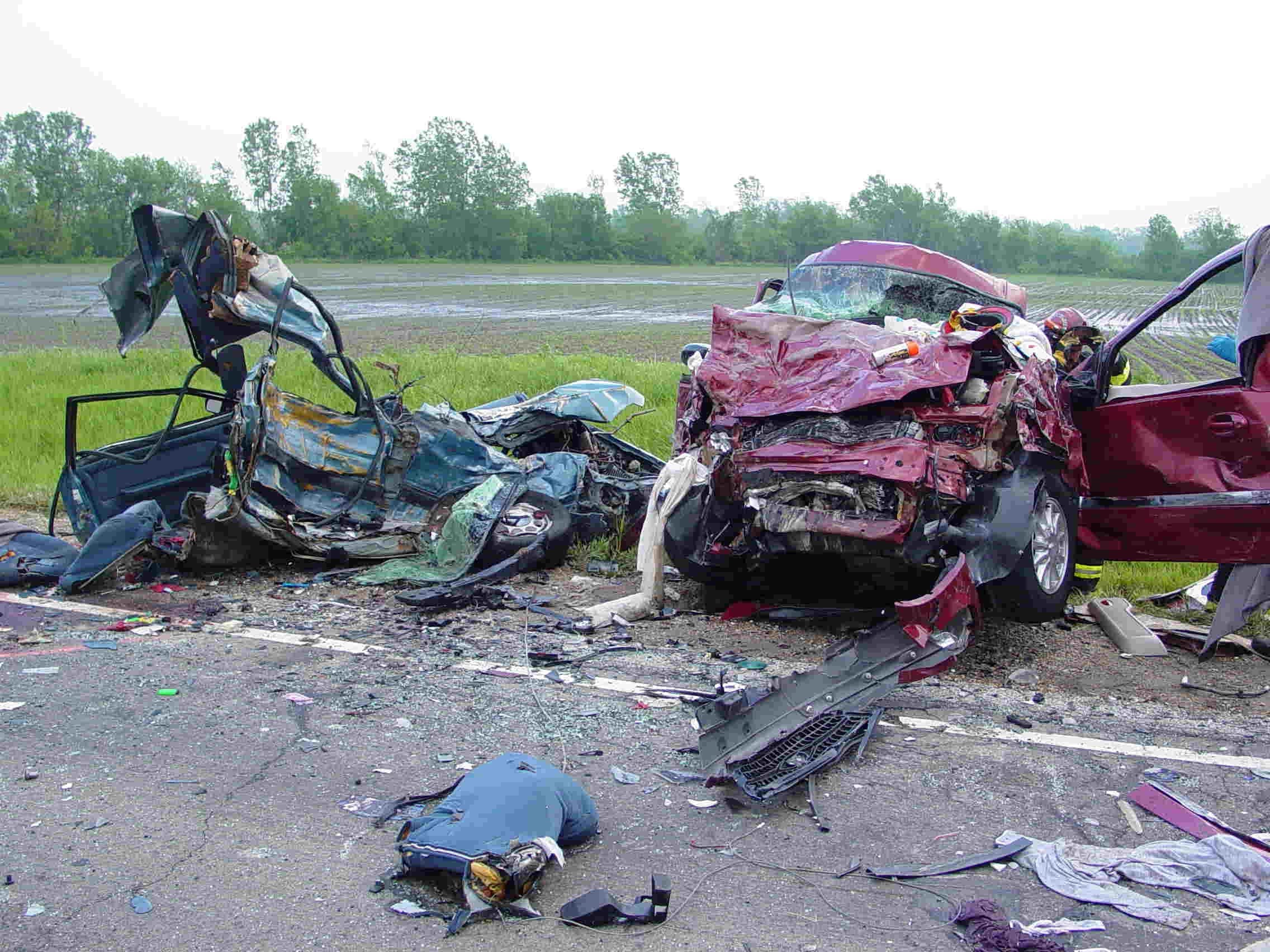 You are 1,048 times more likely to die from a car accident.