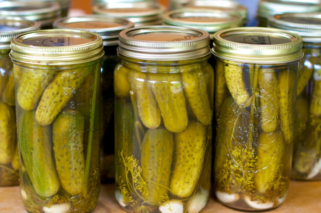 A pickle comes with pretty much any ordered food.