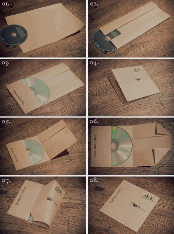 fold paper cd case - Ot. 02 Os Sot 4K