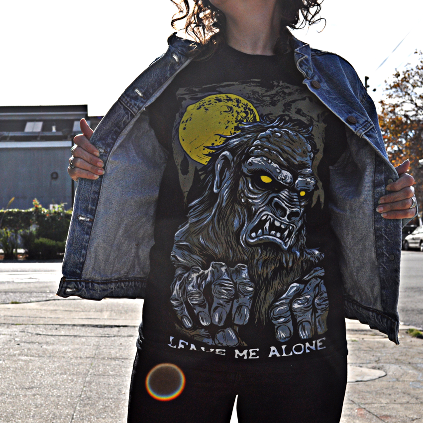 "Yeti Loner" Shirt -- <a href="http://ebaum.it/1vM61Bp" target="_blank">Click to buy</a>.