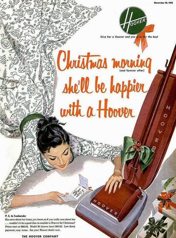 10 Sexist Christmas Ads That Just Wouldn't Fly Today