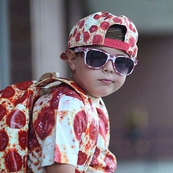pizza outfit kid
