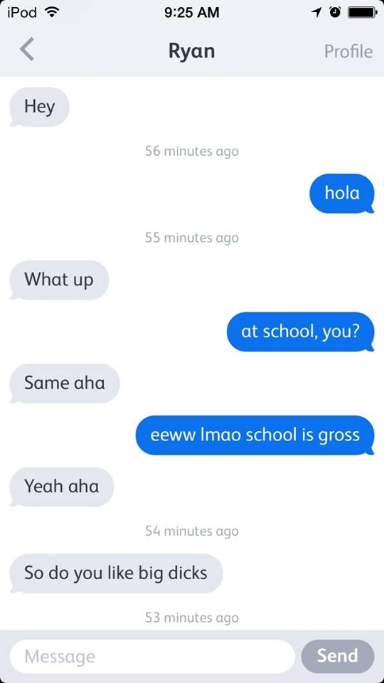 Girl Responds Perfectly to Creepy Texts