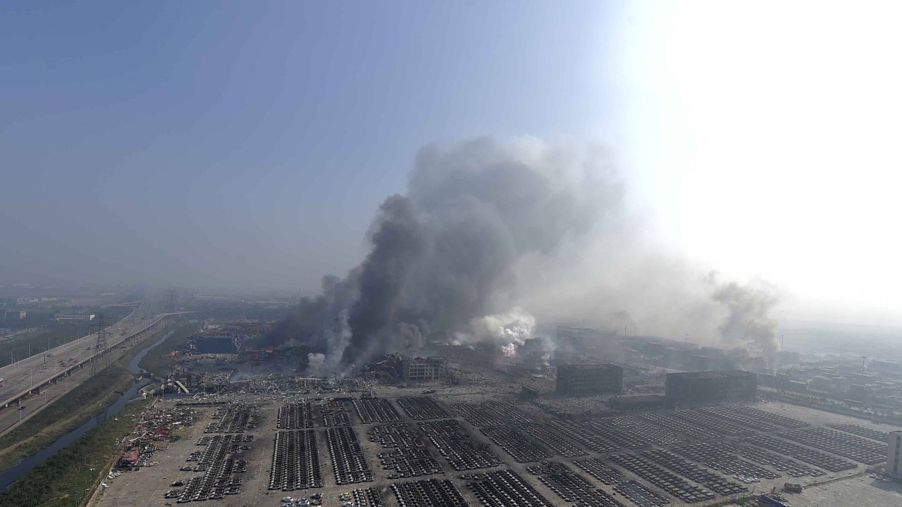 china plant explosion aftermath