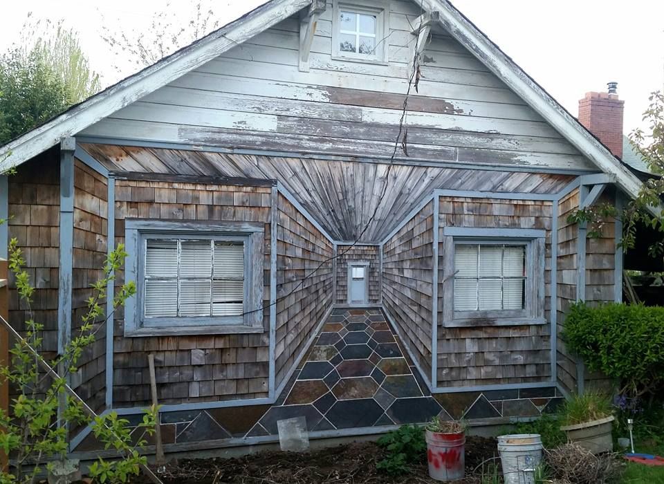 cool optical illusion house