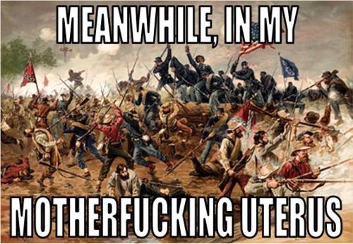 meanwhile in my motherfucking uterus - Meanwhile, In My Motherfucking Uterus