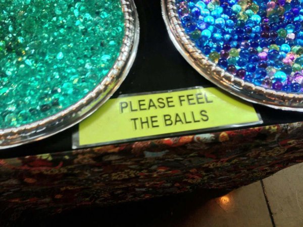 random pic please feel the balls - Please Feel The Balls