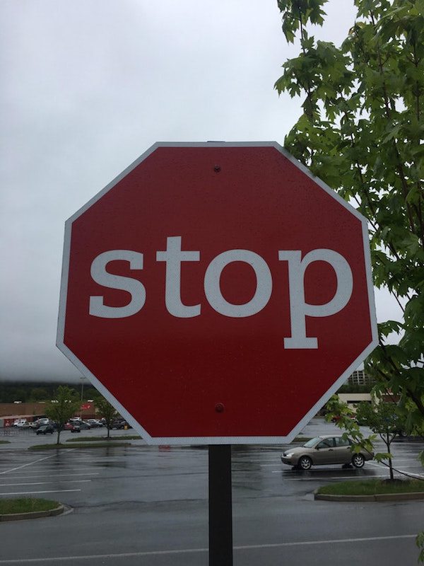 stop sign - stop.