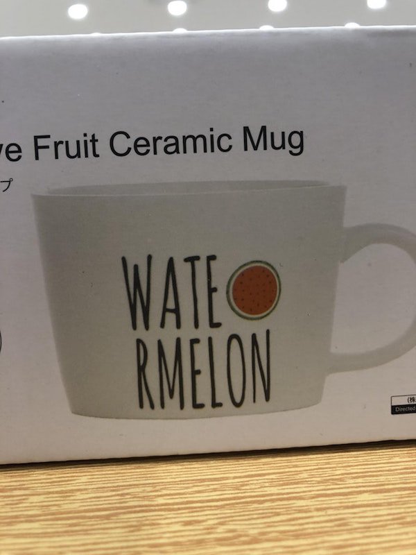 cup - e Fruit Ceramic Mug Directed