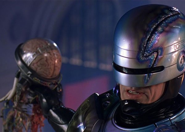 Robocop 2 (1990)
While not as good as the first one, the idea of putting a drug-addled criminal’s brain into a robot body is kind of interesting, and leads to a lot of moral questions.

It’s pretty much what you’d expect from a RoboCop film.