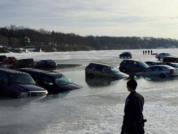 parking on ice