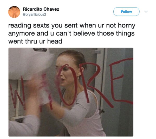 dirty sex memes - Ricardito Chavez reading sexts you sent when ur not horny anymore and u can't believe those things went thru ur head