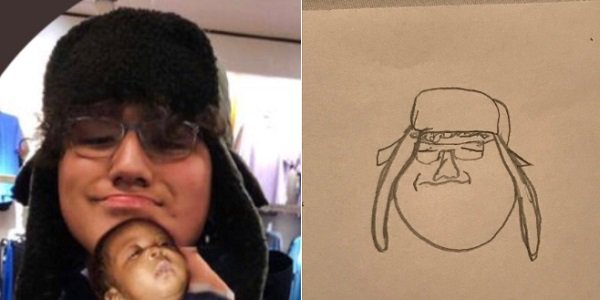 Guy Roasts Twitter Users by Drawing Sh*tty Pictures of Them