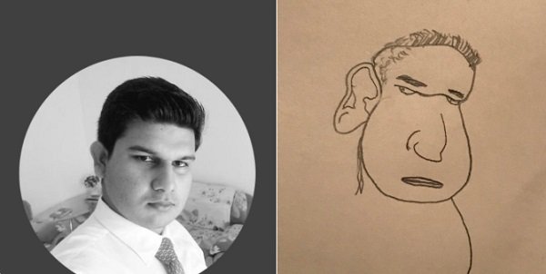 Guy Roasts Twitter Users by Drawing Sh*tty Pictures of Them