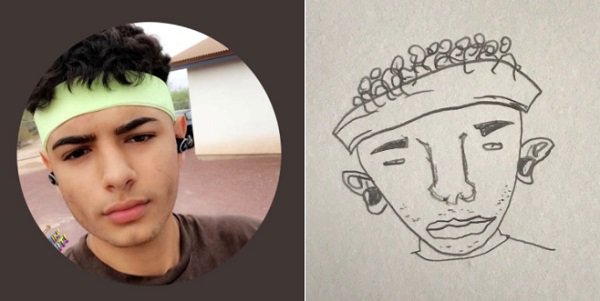 Guy Roasts Twitter Users by Drawing Sh*tty Pictures of Them