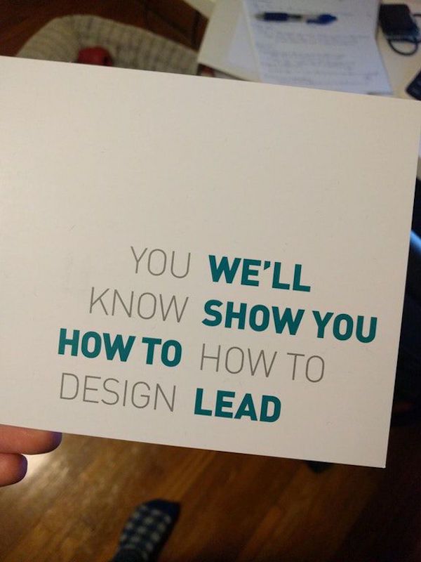 You We'Ll Know Show You How To How To Design Lead