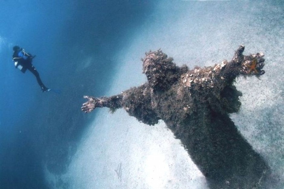 CHRIST OF THE ABYSS, SAN FRUTTUOSO, ITALY