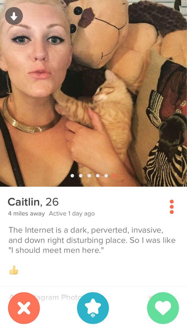 godzilla tinder - Caitlin, 26 4 miles away Active 1 day ago The Internet is a dark, perverted, invasive, and down right disturbing place. So I was "I should meet men here." agram Photo