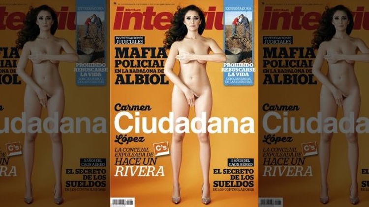 Shamed Spanish politician poses nude for magazine to try to restore her reputation