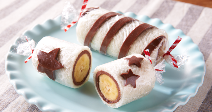 Bourbon offers a variety of recipes on its website, including chocolate banana rolls