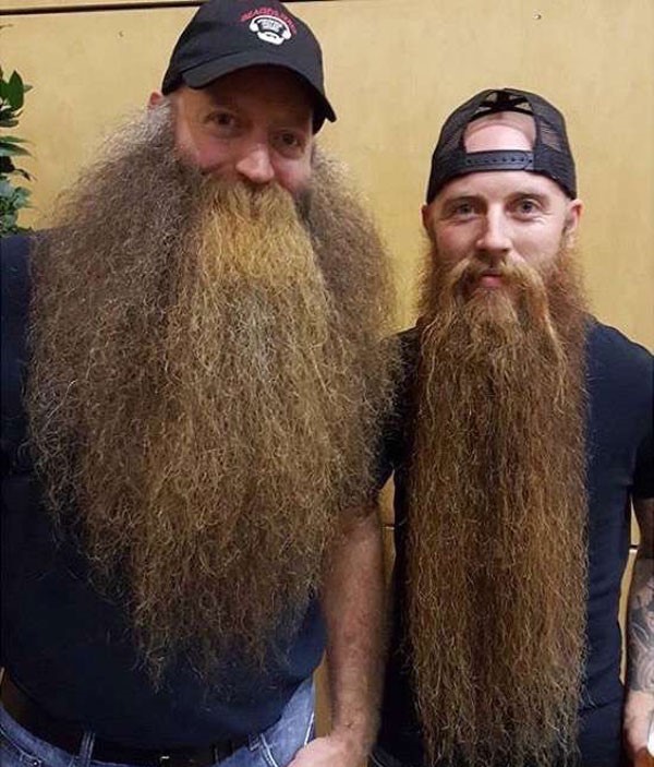 very long beard