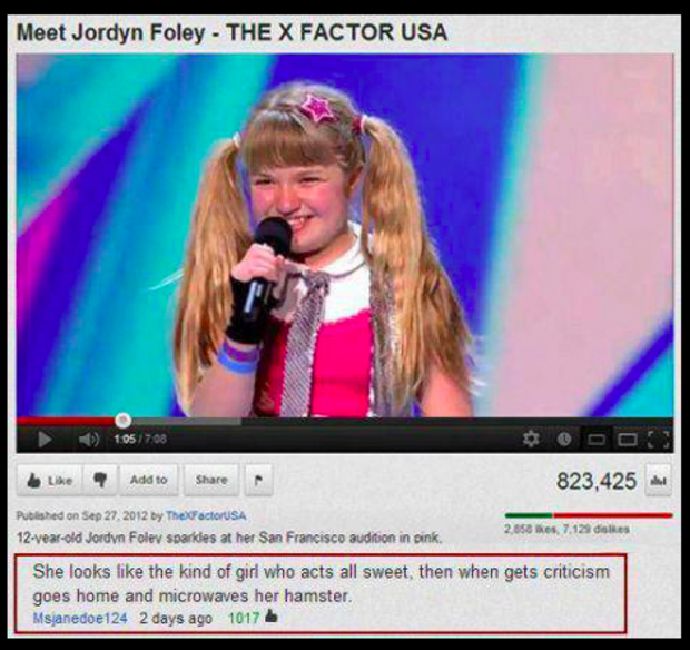 funny youtube - Meet Jordyn Foley The X Factor Usa 10517.00 P Add to 823,425 shed on by The actor Sa 2.53 7123 12earold Jordyn Folev sparkles at her San Francisco audition in pink She looks the kind of girl who acts all sweet, then when gets criticism goe