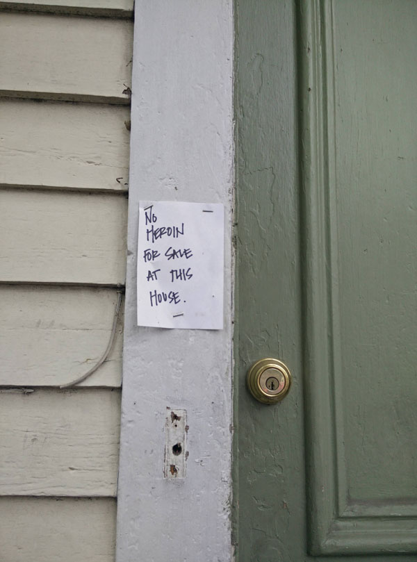 TinyPic - Heroin For Sale At This House.