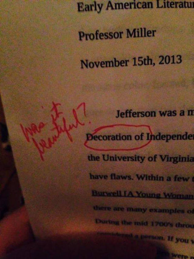 funny asian spelling mistakes - Early American Literatur Professor Miller November 15th, 2013 12 Jefferson was a m bae Decoration of Independen the University of Virginia have flaws. Within a few Burwell Ia Young Woman there are many examples of Durto the