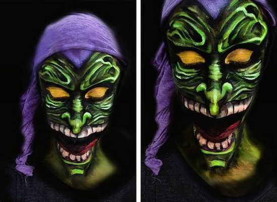 23 Amazing Face Paintings By Emily Anderson
