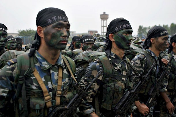 India...The People’s Liberation Army (PLA) is the official name for the armed forces of the People’s Republic of China. It is the world’s largest military force, with the strength of approximately 2.3 million personnel, which is only 0.18 percent of the country’s population.